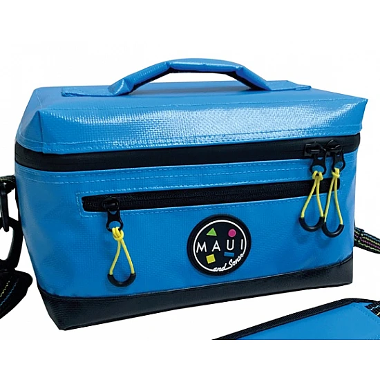 Ισοθερμική Tσάντα ώμου Αδιάβροχη Soft Cooler 5L 24x15x15cm ΜΑUI & SONS 2714 ΤΥΡΚΟΥΑΖ