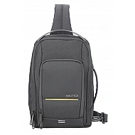 Τσάντα ώμου Χιαστή Επαγγελματική - Casual 6,5L Tablet Υδατοαπωθητικό 34x22x8,5cm NAUTICA 2736 ΑΝΘΡΑΚΙ