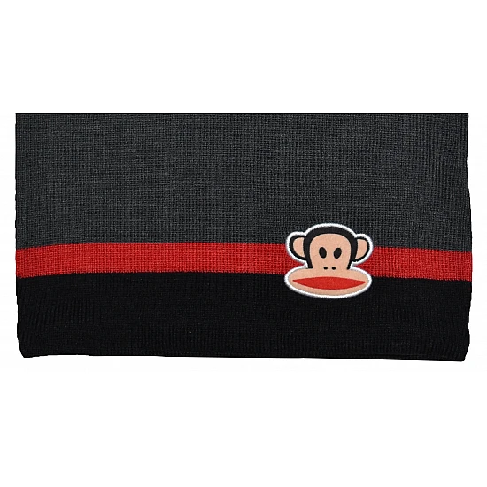 Παιδική Λεμουδιά Πλεκτή Ακρυλική PAUL FRANK STAMION PF02351 ΜΑΥΡΟ ΓΚΡΙ 