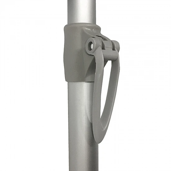 Oμπρέλα Θαλάσσης Αλουμινίου ultra light 220/10 XL Διπλές Υπέρ Ενισχυμένες Αντιανεμικές Αντηρίδες Μηχανισμό κλήσης UPF50+ Ακτίνες FIBER GLASS εξαερισμός MAUI & SONS 1986 GREY BLUE