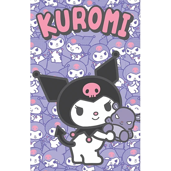 ΠΕΤΣΕΤΑ ΘΑΛΑΣΣΗΣ MICROFIBER 70x140cm KUROMI 4958 Μωβ-ροζ