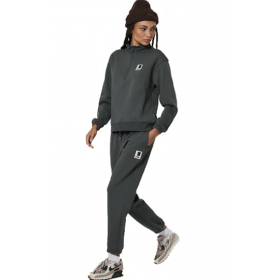 ΓΥΝΑΙΚΕΙΟ FLEECE ΠΑΝΤΕΛΟΝΙ  Body Action 021537-01-BALSAM GREEN