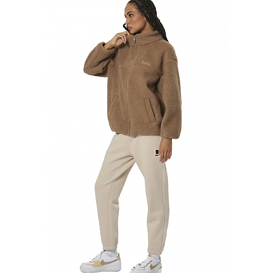 ΓΥΝΑΙΚΕΙΟ FLEECE ΠΑΝΤΕΛΟΝΙ  Body Action 021537-01-MOONBEAM GREY