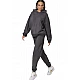 ΓΥΝΑΙΚΕΙΟ ΨΗΛΟΜΕΣΟ ΠΑΝΤΕΛΟΝΙ Body Action 021538-01-PINSTRIPE GREY