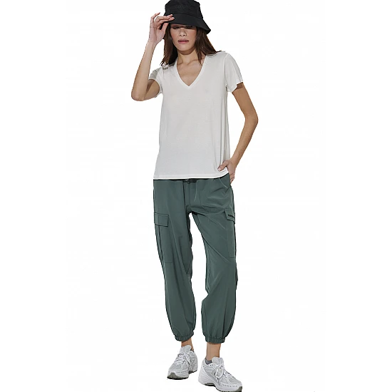 ΓΥΝΑΙΚΕΙΟ ΠΑΝΤΕΛΟΝΙ CARGO Body Action 021623-01-BALSAM GREEN