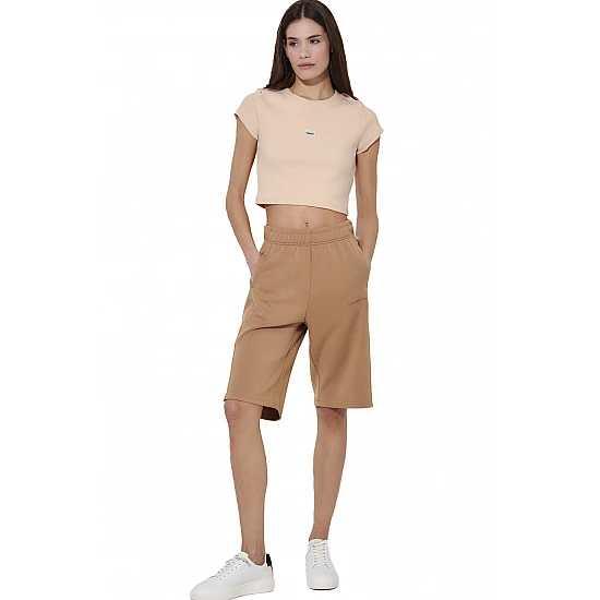 ΓΥΝΑΙΚΕΙΑ ΦΑΡΔΙΑ ΒΕΡΜΟΥΔΑ Body Action 031621-01-CARTOUCHE BROWN