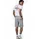 ΑΝΔΡΙΚΗ ΚΛΑΣΙΚΗ ΒΕΡΜΟΥΔΑ Body Action 033616-01-SILVER GREY