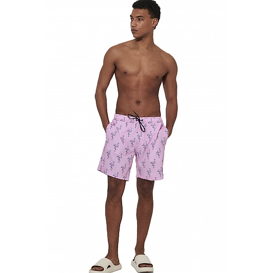 ΑΝΔΡΙΚΟ ΕΜΠΡΙΜΕ ΜΑΓΙΟ ΒΕΡΜΟΥΔΑ Body Action 033624-01-PINK FLAMINGO