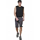 ΑΝΔΡΙΚΗ ΒΕΡΜΟΥΔΑ WAFFLE Body Action 033631-01-ASPHALT GRANITE