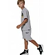 ΠΑΙΔΙΚΗ ΒΕΡΜΟΥΔΑ TECH FLEECE ΓΙΑ ΑΓΟΡΙΑ Body Action 034604-01-ULTIMATE GREY
