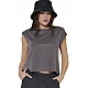 ΓΥΝΑΙΚΕΙΟ CROP ΑΜΑΝΙΚΟ Body Action 041619-01-STEEL GREY