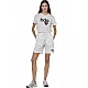 ΓΥΝΑΙΚΕΙΟ ΒΑΜΒΑΚΕΡΟ T-SHIRT Body Action 051618-01-STAR WHITE