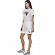ΓΥΝΑΙΚΕΙΟ ΒΑΜΒΑΚΕΡΟ T-SHIRT Body Action 051618-01-STAR WHITE
