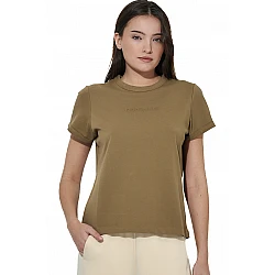 ΓΥΝΑΙΚΕΙΟ PIQUE T-SHIRT Body Action 051623-01-COVERT GREEN