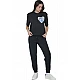 ΓΥΝΑΙΚΕΙΟ ΒΑΜΒΑΚΕΡΟ T-SHIRT Body Action 051624-01-BLACK