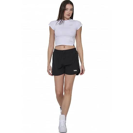 ΓΥΝΑΙΚΕΙΟ CROP T-SHIRT Body Action 051625-01-WHITE