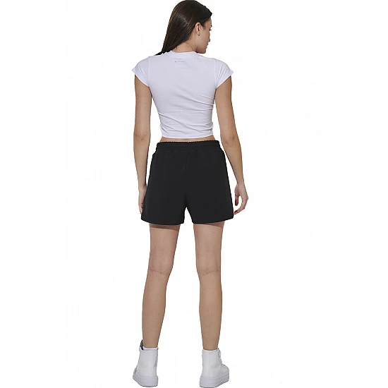ΓΥΝΑΙΚΕΙΟ CROP T-SHIRT Body Action 051625-01-WHITE