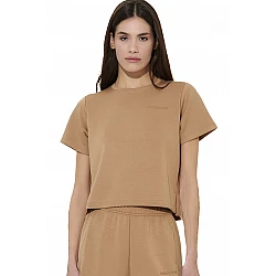ΓΥΝΑΙΚΕΙΟ MODAL T-SHIRT Body Action 051626-01-CARTOUCHE BROWN