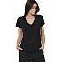 ΓΥΝΑΙΚΕΙΟ V-NECK T-SHIRT Body Action 051627-01-BLACK