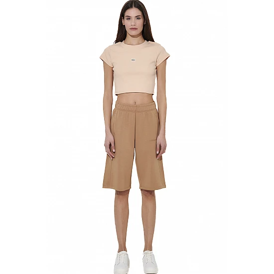 ΓΥΝΑΙΚΕΙΟ CROP T-SHIRT Body Action 051628-01-PEACH TAFFY