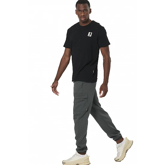 ΑΝΔΡΙΚΟ ΒΑΜΒΑΚΕΡΟ T-SHIRT Body Action 053532-01-BLACK