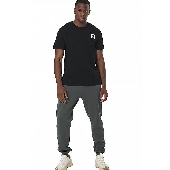 ΑΝΔΡΙΚΟ ΒΑΜΒΑΚΕΡΟ T-SHIRT Body Action 053532-01-BLACK
