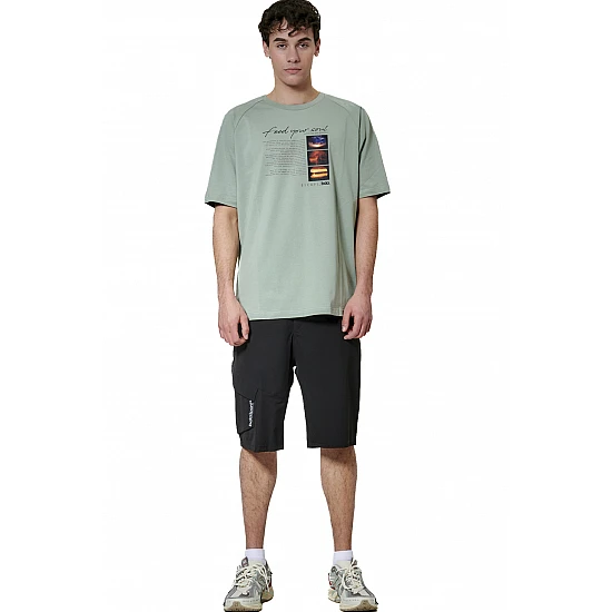 ΑΝΔΡΙΚΟ T-SHIRT Body Action 053627-01-PISTACHIO GREEN