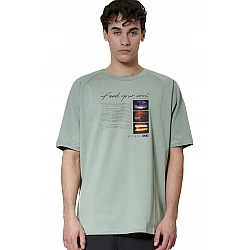 ΑΝΔΡΙΚΟ T-SHIRT Body Action 053627-01-PISTACHIO GREEN