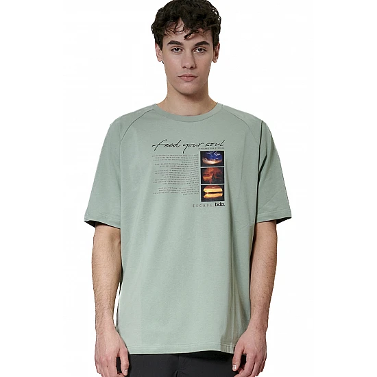 ΑΝΔΡΙΚΟ T-SHIRT Body Action 053627-01-PISTACHIO GREEN