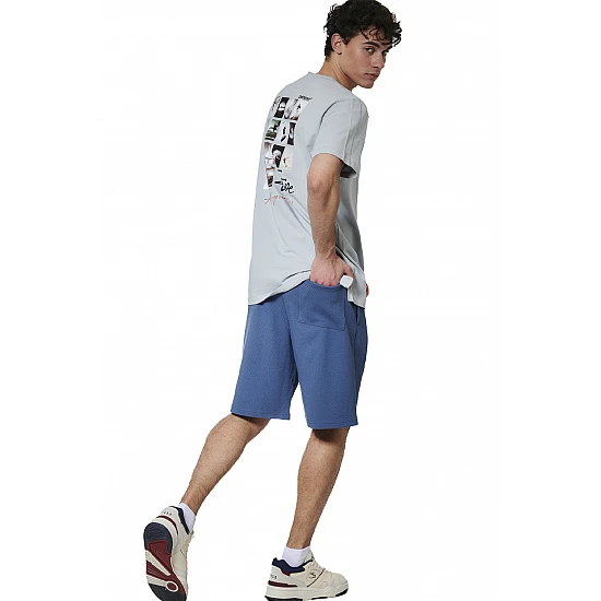 ΑΝΔΡΙΚΟ T-SHIRT Body Action 053628-01-PEARL BLUE