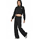 ΓΥΝΑΙΚΕΙΟ CROPPED ΦΟΥΤΕΡ ΜΕ ΚΟΥΚΟΥΛΑ Body Action 061524-01-BLACK