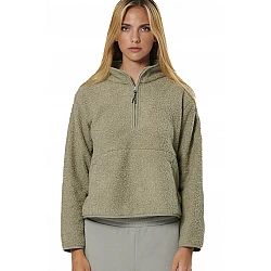 ΓΥΝΑΙΚΕΙΟ OVERSIZED ΦΟΥΤΕΡ  Body Action 061529-01-FOG GREEN