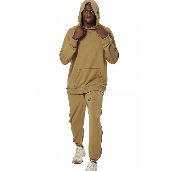 ΑΝΔΡΙΚΟ ΦΟΥΤΕΡ ΜΕ ΚΟΥΚΟΥΛΑ Body Action 063515-01-MOCHA GREY