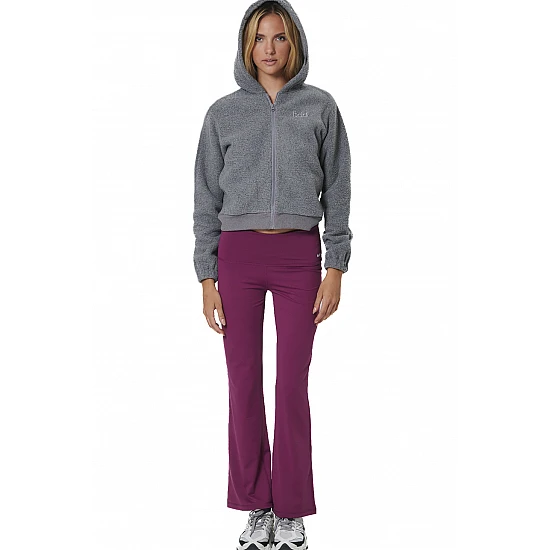 ΓΥΝΑΙΚΕΙΑ SHERPA ΖΑΚΕΤΑ ΜΕ ΚΟΥΚΟΥΛΑ Body Action 071523-01-PEARL GREY