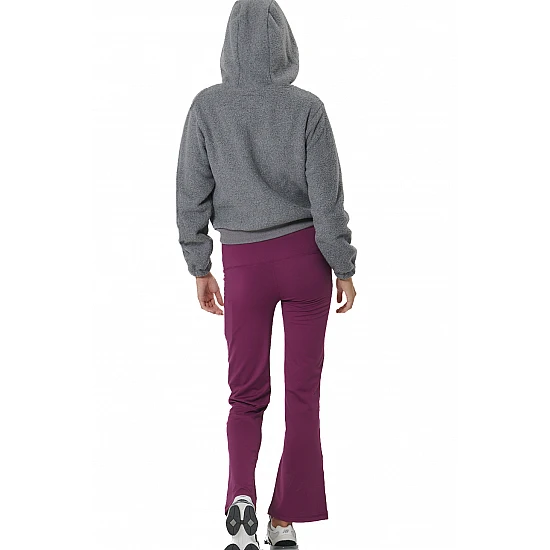 ΓΥΝΑΙΚΕΙΑ SHERPA ΖΑΚΕΤΑ ΜΕ ΚΟΥΚΟΥΛΑ Body Action 071523-01-PEARL GREY