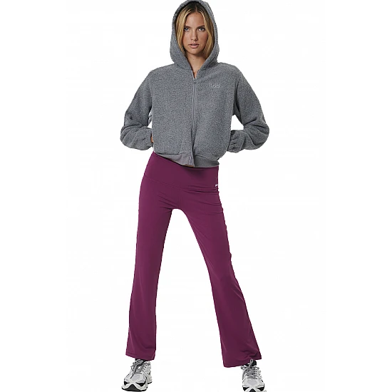 ΓΥΝΑΙΚΕΙΑ SHERPA ΖΑΚΕΤΑ ΜΕ ΚΟΥΚΟΥΛΑ Body Action 071523-01-PEARL GREY