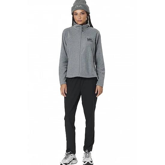 ΓΥΝΑΙΚΕΙΑ POLAR FLEECE ΖΑΚΕΤΑ Body Action 071525-01-DARK MELANGE GREY