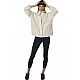 ΓΥΝΑΙΚΕΙΑ OVERSIZED BOUCLE-FLEECE ΖΑΚΕΤΑ Body Action 071530-01-PRISTINE ECRU