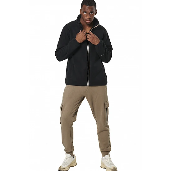 ΑΝΔΡΙΚΗ BOUCLE-FLEECE ΖΑΚΕΤΑ Body Action 073522-01-BLACK