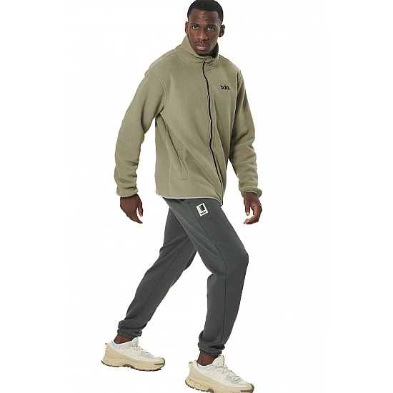 ΑΝΔΡΙΚΗ BOUCLE-FLEECE ΖΑΚΕΤΑ Body Action 073522-01-FOG GREEN