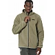 ΑΝΔΡΙΚΗ BOUCLE-FLEECE ΖΑΚΕΤΑ Body Action 073522-01-FOG GREEN