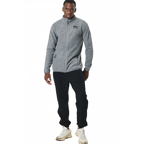 ΑΝΔΡΙΚΗ POLAR FLEECE ΖΑΚΕΤΑ Body Action 073524-01-DARK MELANGE GREY