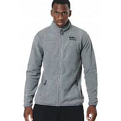 ΑΝΔΡΙΚΗ POLAR FLEECE ΖΑΚΕΤΑ Body Action 073524-01-DARK MELANGE GREY