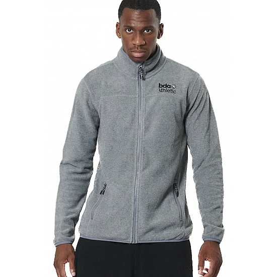 ΑΝΔΡΙΚΗ POLAR FLEECE ΖΑΚΕΤΑ Body Action 073524-01-DARK MELANGE GREY