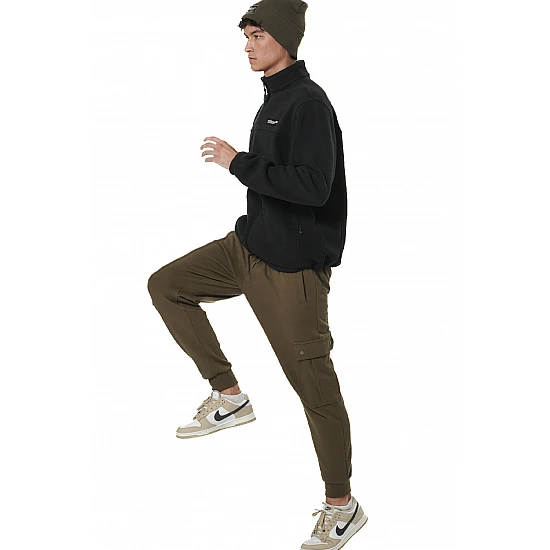ΑΝΔΡΙΚΗ POLAR FLEECE ΖΑΚΕΤΑ Body Action 073527-01-BLACK