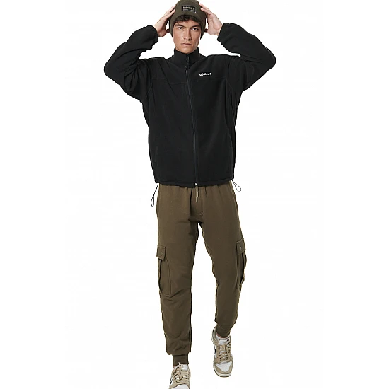 ΑΝΔΡΙΚΗ POLAR FLEECE ΖΑΚΕΤΑ Body Action 073527-01-BLACK