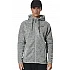 ΑΝΔΡΙΚΗ KNIT FLEECE ΖΑΚΕΤΑ ΜΕ ΚΟΥΚΟΥΛΑ Body Action 073528-01-CHALK GREY HEATHER