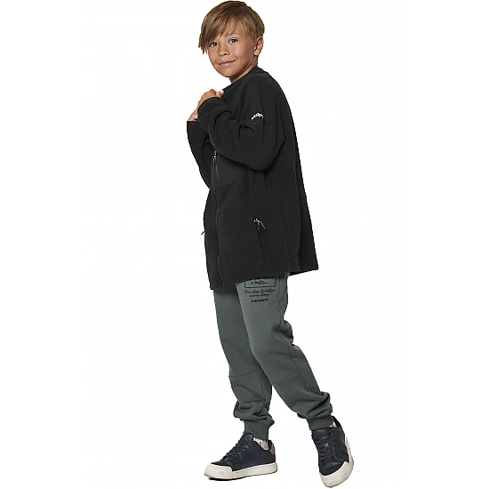 ΠΑΙΔΙΚΗ POLAR FLEECE ΖΑΚΕΤΑ ΓΙΑ ΑΓΟΡΙΑ Body Action 074505-01-BLACK