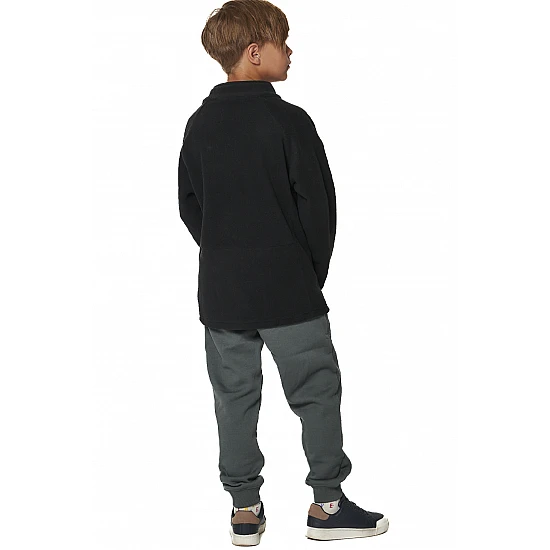 ΠΑΙΔΙΚΗ POLAR FLEECE ΖΑΚΕΤΑ ΓΙΑ ΑΓΟΡΙΑ Body Action 074505-01-BLACK