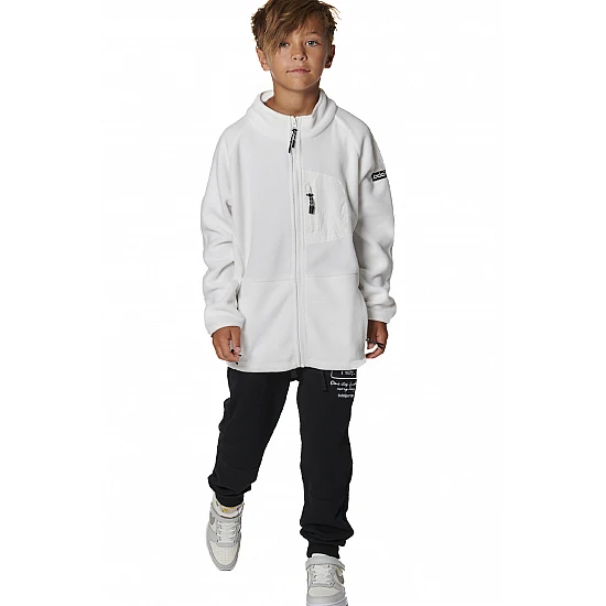 ΠΑΙΔΙΚΗ POLAR FLEECE ΖΑΚΕΤΑ ΓΙΑ ΑΓΟΡΙΑ Body Action 074505-01-WHITE OFF